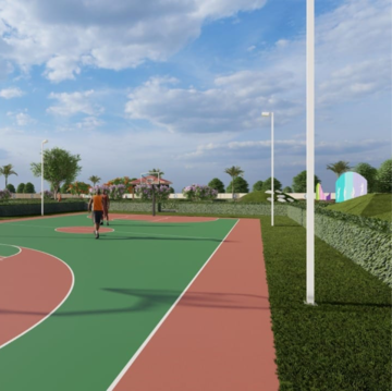 Swimming Pool in  Plot at Mahindra World City Jaipur, Kalwara – for Sale