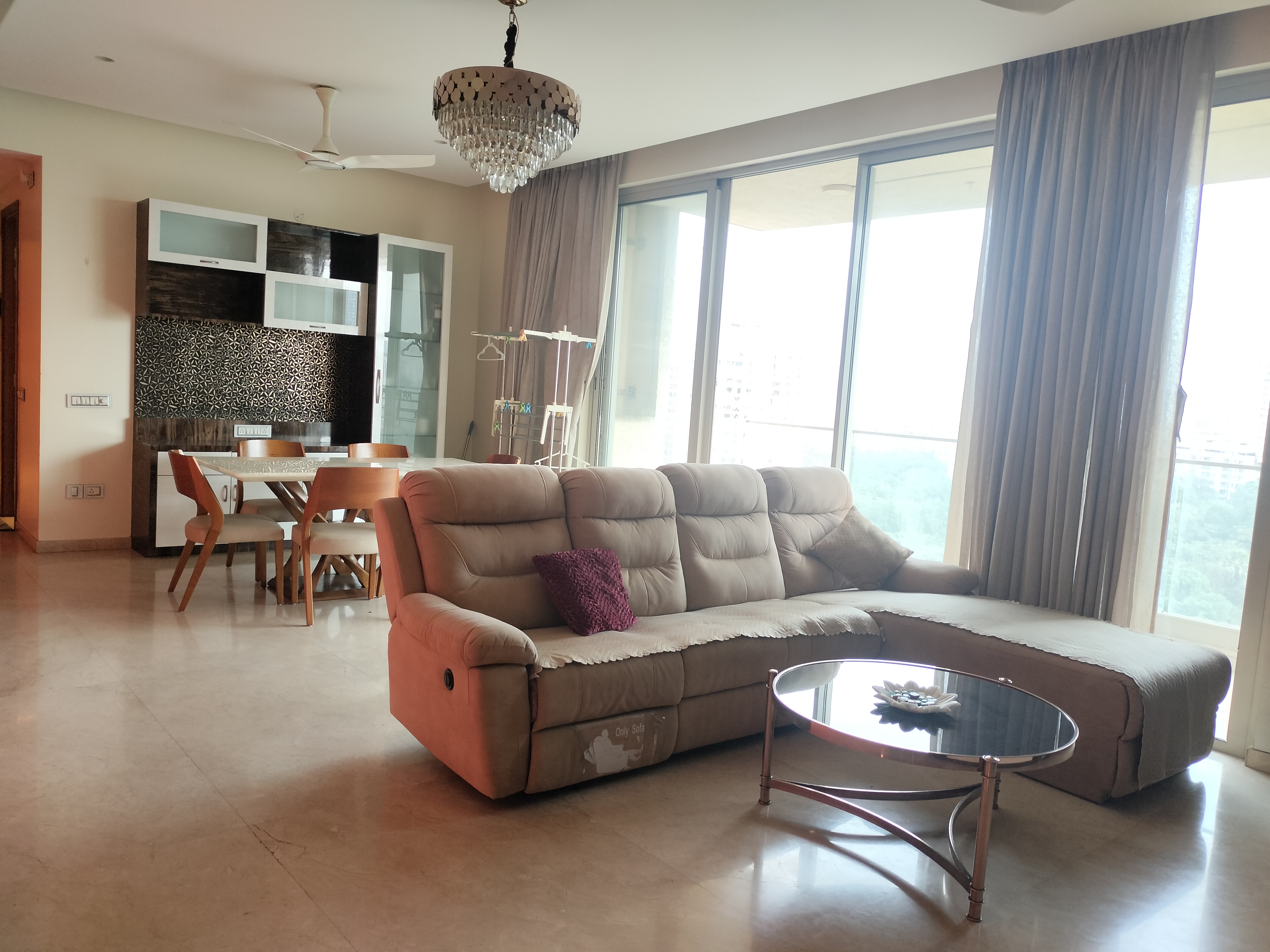 3 BHK + Pooja Room Apartment For Rent in One Hiranandani Park