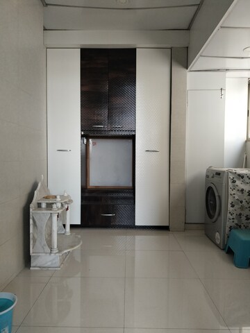 Bathroom in 3 BHK Apartment at One Hiranandani Park, Ghodbunder Road – for Rent