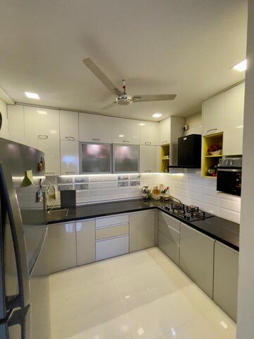 Kitchen in 2.5 BHK Apartment at Rucha Vantage, Baner – for Rent