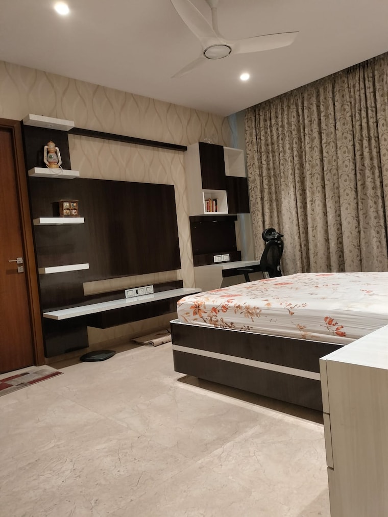 Bedroom, one-hiranandani-park 3 Bedroom 1400 Sq.Ft. Apartment In Ghodbunder Road Thane 9549157