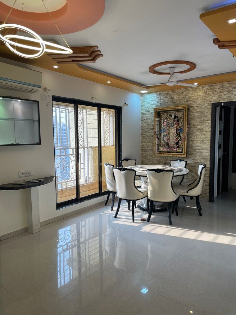 Living Room, cosmos-jewels 3 Bedroom 960 Sq.Ft. Apartment In Ghodbunder Road Thane 9549170