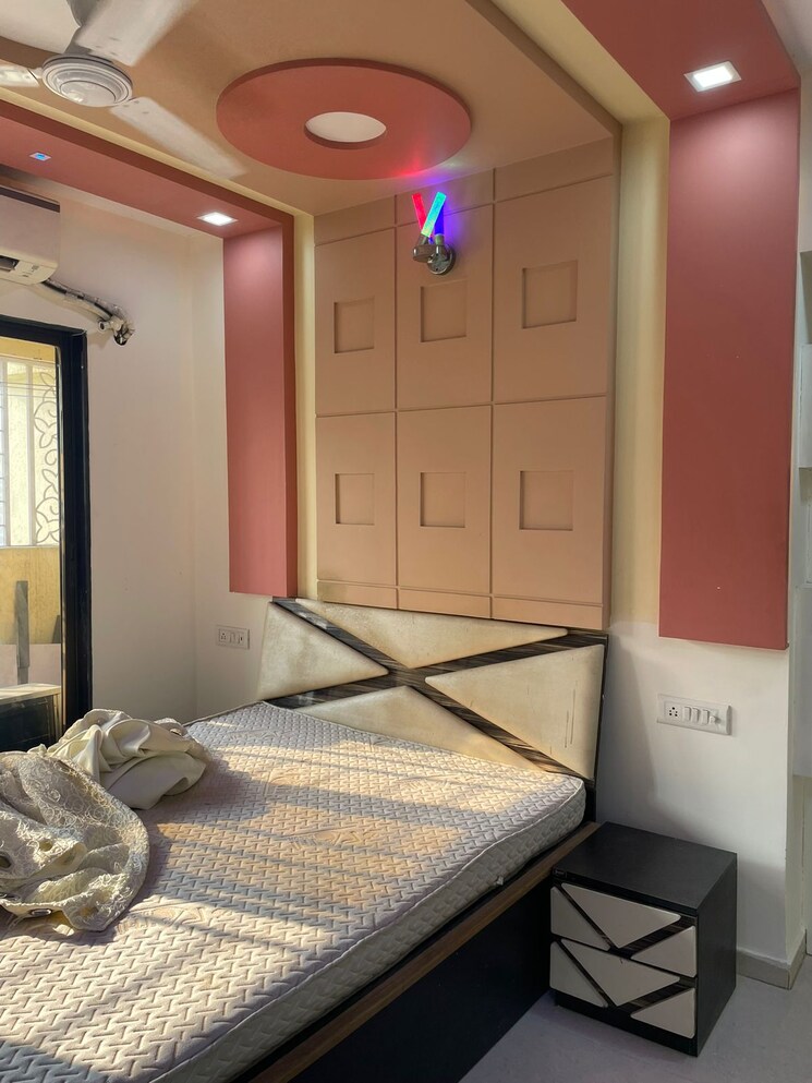 Bedroom, cosmos-jewels 3 Bedroom 960 Sq.Ft. Apartment In Ghodbunder Road Thane 9549170