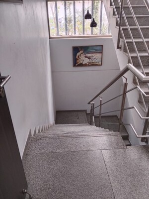Staircase in 4 BHK Villa at Tata Primanti Villas, Sector 72 – for Rent