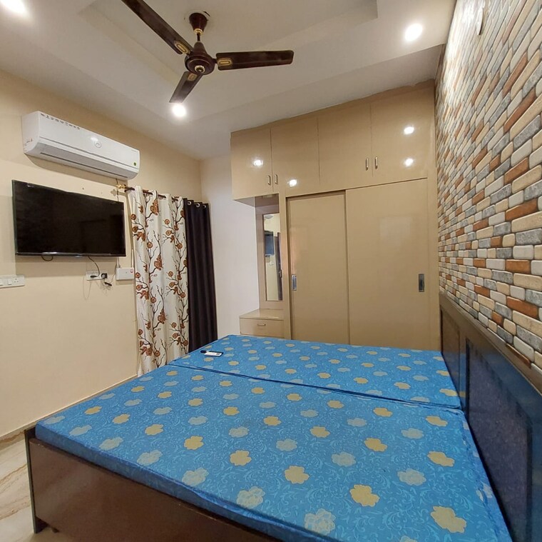 Bedroom, kharar road 1 Bedroom 800 Sq.Ft. Builder Floor In Kharar Road Mohali 9549287