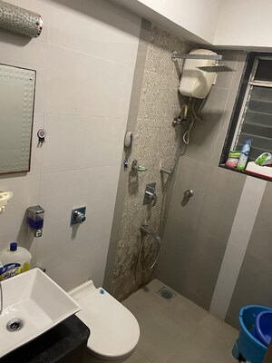Bathroom in 2 BHK Apartment at Sindhi Society, Chembur – for Rent