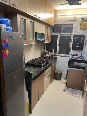 Kitchen in 2 BHK Apartment at Sindhi Society, Chembur – for Rent