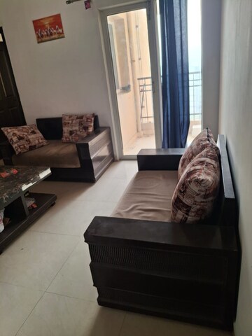 Living Room in 2 BHK Apartment at JM Florance, Tech Zone 4 Greater Noida – for Rent