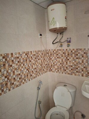 Bathroom in 2 BHK Apartment at JM Florance, Tech Zone 4 Greater Noida – for Rent
