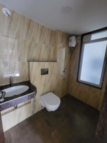 Attached Bathroom in 2 BHK Apartment at Lodha Amara, Kolshet Road – for Rent