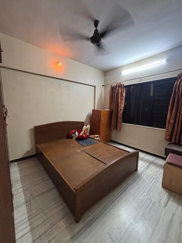 Bedroom in 1 BHK Apartment at Krishna Residency Atmaram Compound, Malad West – for Rent