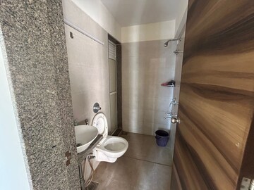 Bathroom in 3 BHK Apartment at Hiranandani Rodas Enclave Leona, Ghodbunder Road – for Rent