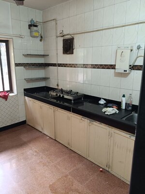 Kitchen in 2 BHK Apartment at Shiv Kirti Apartment, Malad West – for Rent