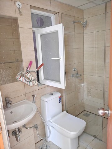 Bathroom in 3 BHK Apartment at Tata Eureka Park, Sector 150 – for Rent