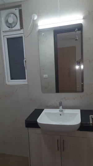 Bathroom in 2.5 BHK Builder Floor at Smart World Gems, Sector 89 – for Rent