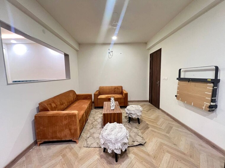 Living Room, chattarpur 1 Bedroom 450 Sq.Ft. Builder Floor In Chattarpur Delhi 9549536