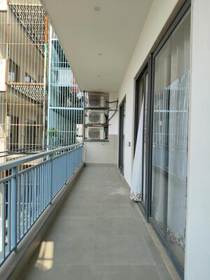 Balcony in 3 BHK Builder Floor at Sector 46 – for Rent