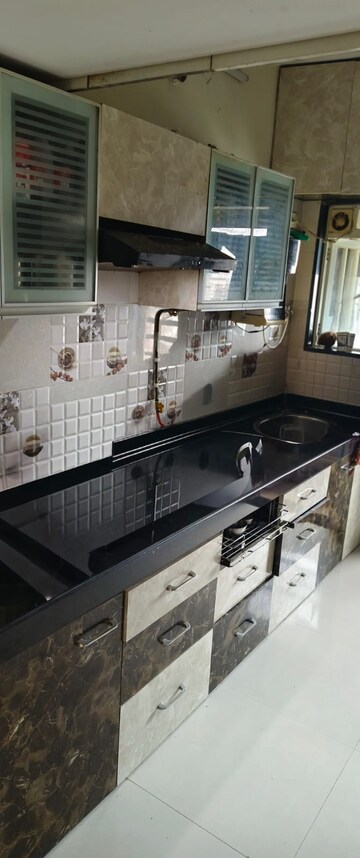 Kitchen in 1 BHK Apartment at JVM Aroma, Kasarvadavali – for Rent