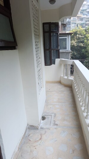 Balcony in 3 BHK Apartment at Sector 19 Dwarka – for Rent