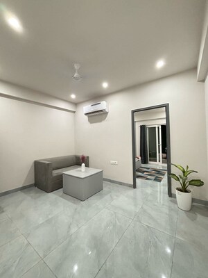 Living Room in 1 BHK Apartment at Saket – for Rent