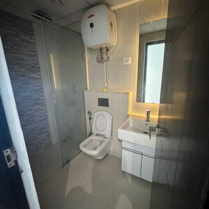 Bathroom in 1 BHK Apartment at Supertech North Eye, Sector 74 – for Sale