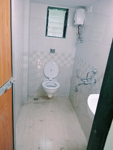 Bathroom in 1 RK Apartment at Mayuresh CHSL, Jogeshwari East – for Rent