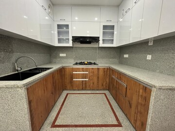 Kitchen in 3 BHK Apartment at Freedom Fighters Enclave – for Rent