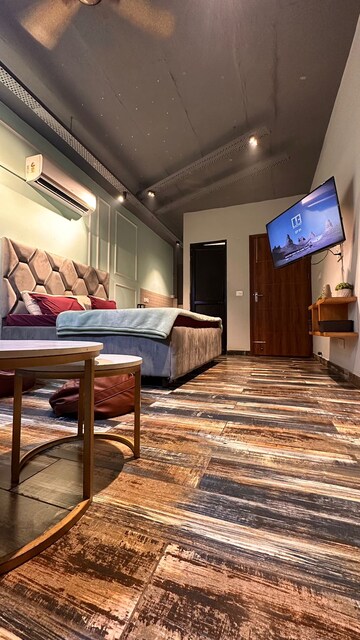 Living Room in 1 BHK Apartment at Vip Road – for Rent