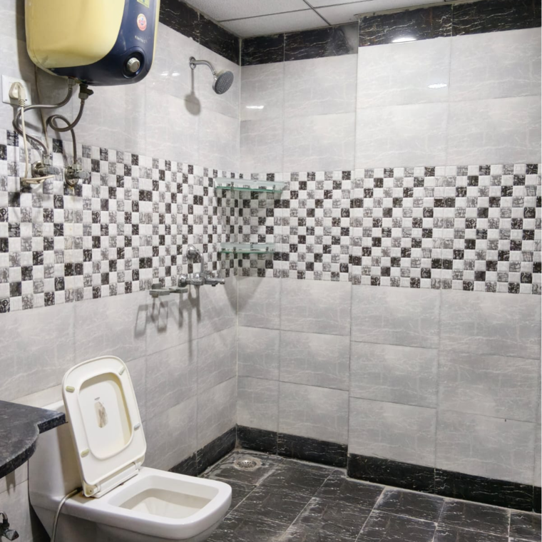 Bathroom, saya-gold-avenue 4 Bedroom 2370 Sq.Ft. Apartment In Vaibhav Khand Ghaziabad 9549653