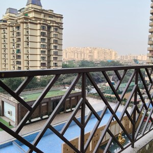 4 BHK Apartment – Exterior View View at Saya Gold Avenue, Vaibhav Khand - for Rent