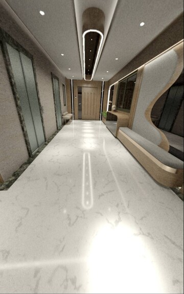 Building Lobby in 4 BHK Apartment at Welkin Mannat, Ghansoli – for Sale