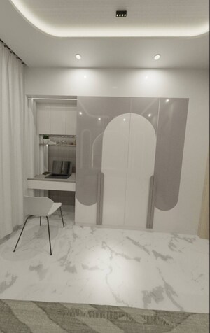 Building Lobby in 4 BHK Apartment at Welkin Mannat, Ghansoli – for Sale