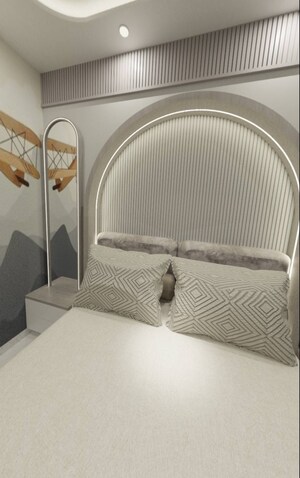 Bathroom in 4 BHK Apartment at Welkin Mannat, Ghansoli – for Sale