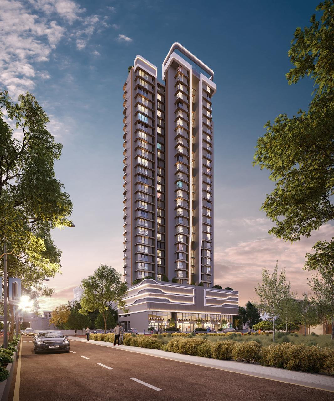4 BHK + Pooja Room 1650 Sq.Ft. Apartment in Sahakar Vogue 77