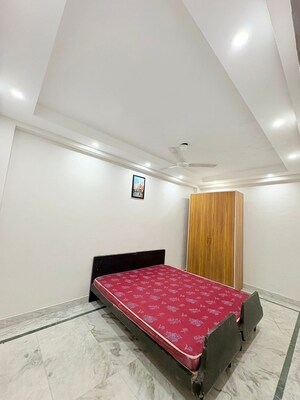 Bedroom in 2 BHK Builder Floor at Freedom Fighters Enclave – for Rent