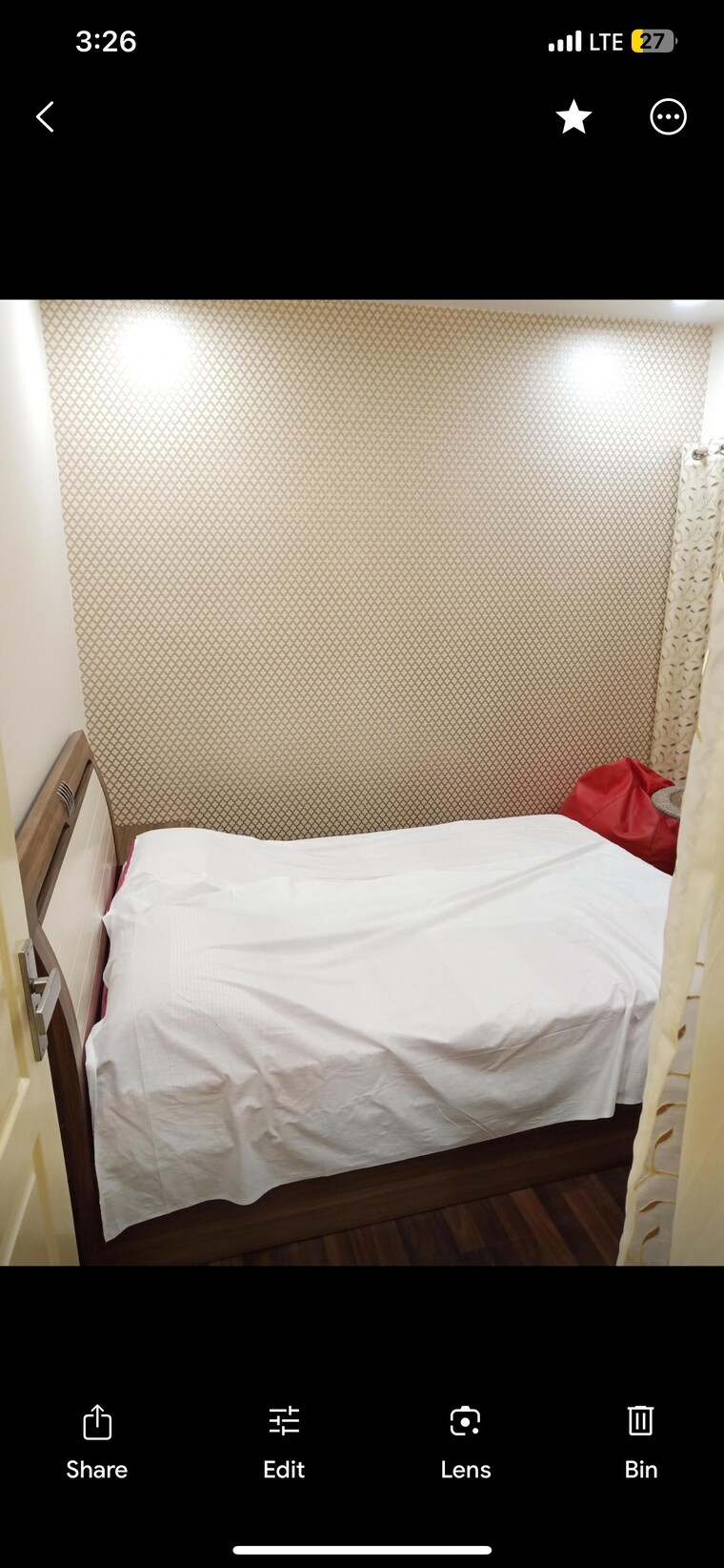 Bedroom, paras-tierea 3.5 Bedroom 1580 Sq.Ft. Apartment In Sector 137 Noida 9549709