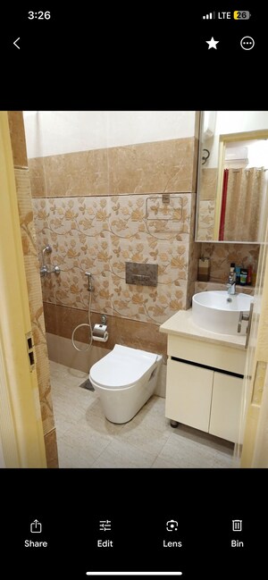 Bathroom in 3.5 BHK Apartment at Paras Tierea, Sector 137 – for Rent
