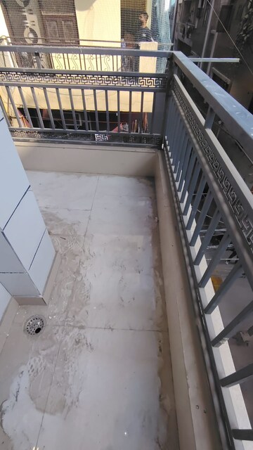 Balcony in 3 BHK Builder Floor at Dwarka Mor – for Rent