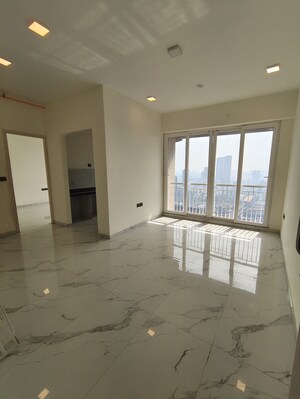 Building Lobby in 1 BHK Apartment at Ruparel Sky Green, Kandivali West – for Sale