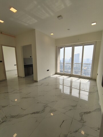 Building Lobby in 1 BHK Apartment at Ruparel Sky Green, Kandivali West – for Sale