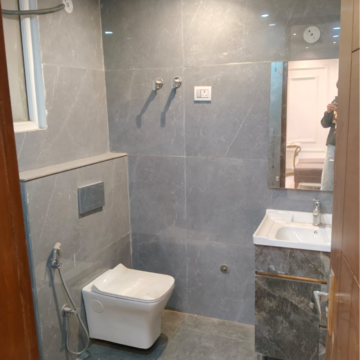 Bathroom in 3 BHK Builder Floor at Chattarpur – for Sale