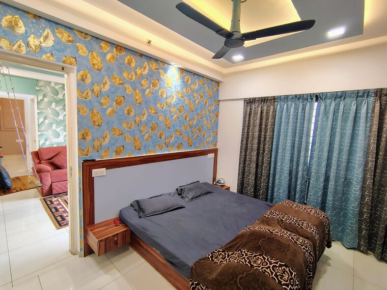 Bedroom, amanora-gold-towers 2 Bedroom 614 Sq.Ft. Apartment In Hadapsar Pune 9549749