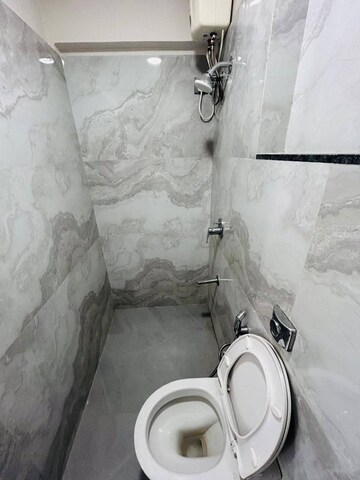 Bathroom in 1 BHK Apartment at Paradigm El Signora, Jogeshwari West – for Rent