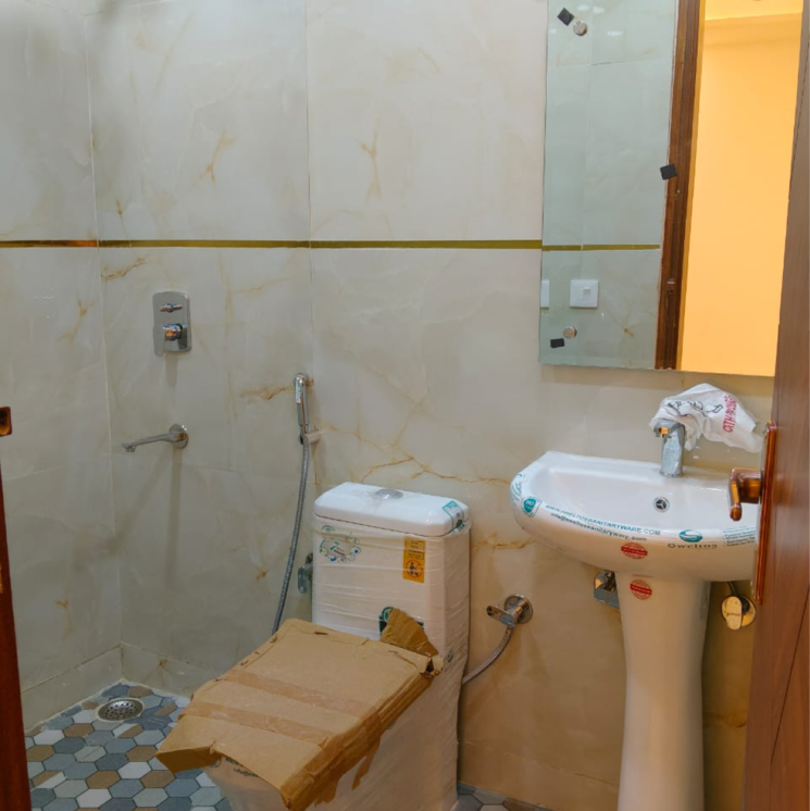 Bathroom, chattarpur 3 Bedroom 150 Sq.Ft. Builder Floor In Chattarpur Delhi 9549763