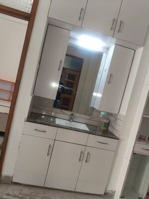 Bathroom in 2 BHK Builder Floor at Dwarka Mor – for Rent