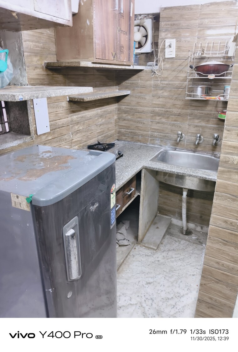 Kitchen, dwarka 1 RK 250 Sq.Ft. Apartment In Dwarka Delhi 9549808