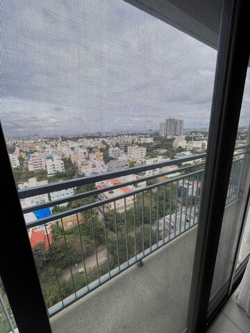 Balcony in 3 BHK Apartment at Sobha Arena, Kanakapura Road – for Rent
