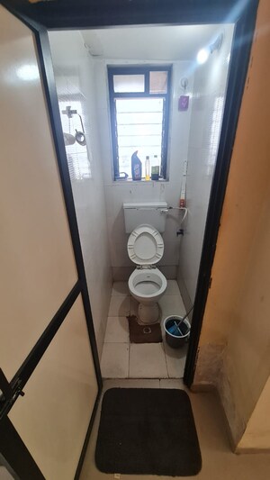 Bathroom in 1 BHK Apartment at Vasani Residency, Navade – for Sale
