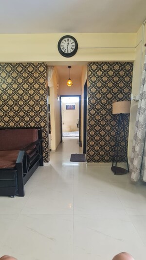 Living Room in 1 BHK Apartment at Vasani Residency, Navade – for Sale