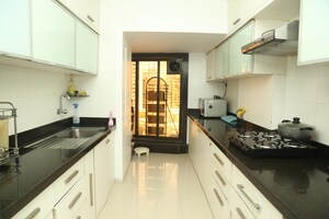Kitchen in 3 BHK Apartment at Andheri CHS, Andheri West – for Rent